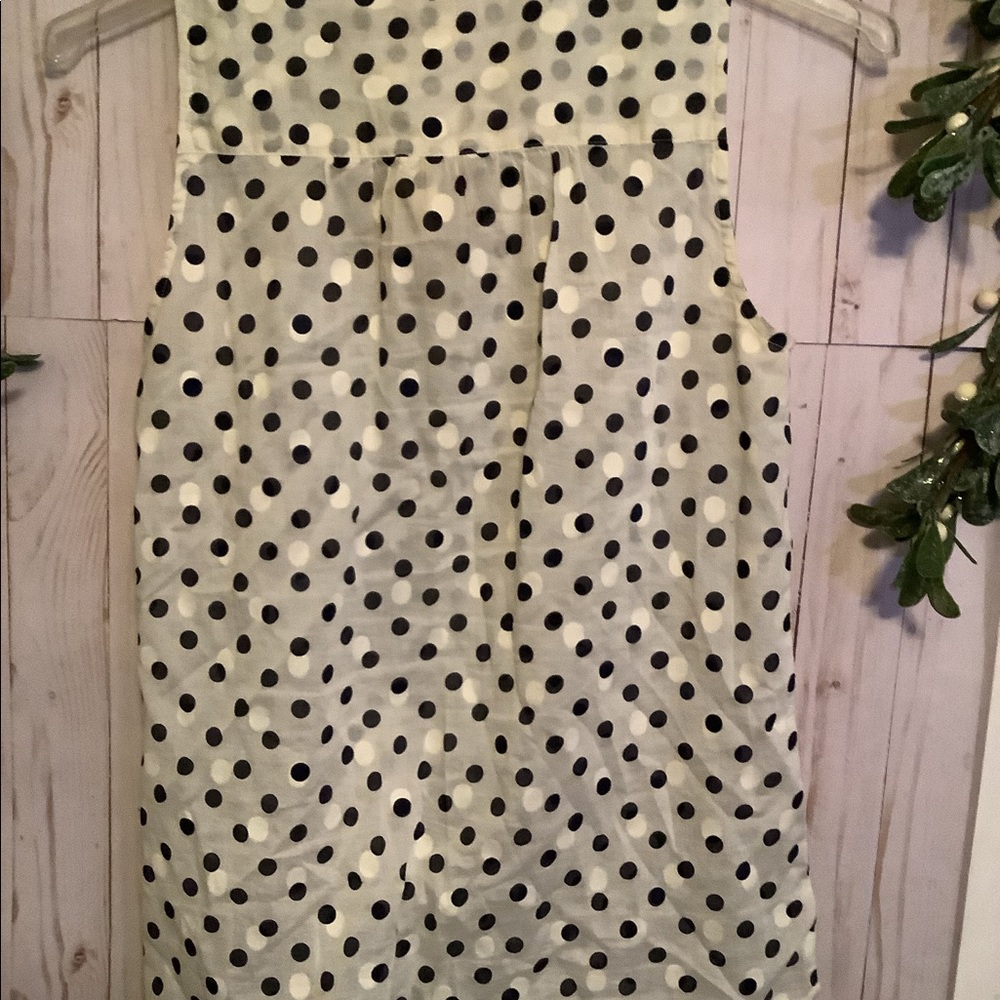 J Crew, women’s sleeveless top, black and cream, size 4 - Picture 4 of 7